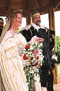 Medieval ceremonies fit for a King and Queen